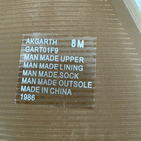 ANNE KLEIN IFLEX GARTH SLIP ON WEDGE SANDALS IN TAN NWOB‎ WOMEN'S SIZE 8M - Picture 9 of 11